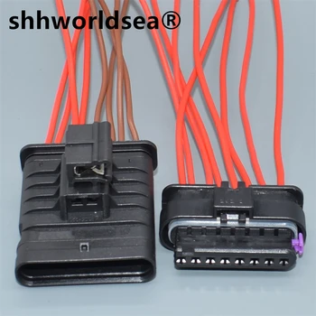 shhworldsea 8pin 1,0 мм 872-555-521 1-1670920-1 8-контактный автоматический штекер для BMW Benz с проводом harnss