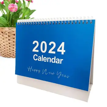 Настольный декор Настольный календарь 2024 Стационарный настольный календарь-2024 Календари Офисное украшение домашнего стола