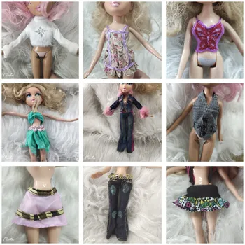 одежда брюки топ и аксессуары для куклы 30 см мода крутая кукла средняя школа кукла