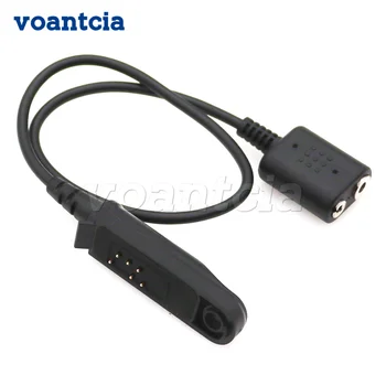 Адаптер кабеля рации для Baofeng BF-9700 A58 UV-82 UV-5S GT-3WP UV-9R Plus для интерфейса K 2-контактный порт гарнитуры UV-5R