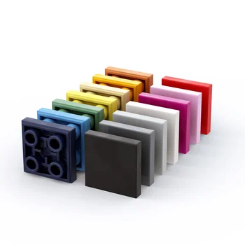MOC Совместим Собирает частицы 11203 Плитка Модифицированная 2 x 2 Перевернутые строительные блоки Детали DIY Enlighten Block Bricks Tech Toys