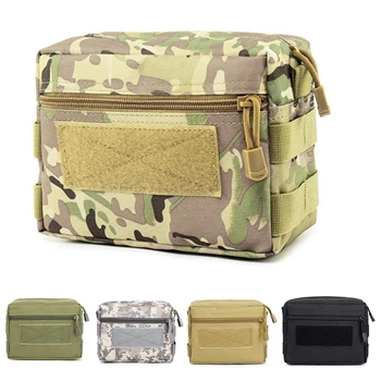Molle Tactical Admin Pouch EDC Waist Pack Utility Magazine Dump Drop Pouches Military Outdoor Hunting Accessories Organizer Bags