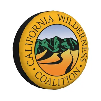 Coalition California Wilderness Чехол для запасного колеса Mitsubishi Pajero Adventure Camper 4WD 4x4 Trailer Car Wheel Protector