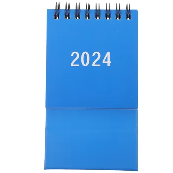 2024 Мини-настольный календарь Аксессуар для дома Примечание Стоячий Небольшой офисный декор Миниатюрный планировщик
