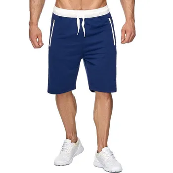 Мужские летние спортивные шорты Большие размеры Свободные удобные шорты для путешествий Высококачественные спортивные шорты на молнии