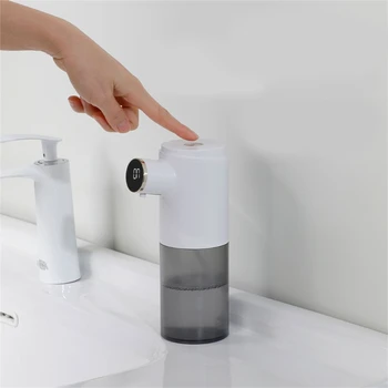Бесконтактный индуктивный дозатор мыла с 3 передачами, регулируемый 300 мл для туалетной кухни