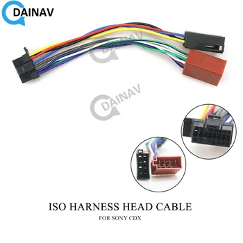 15-110 Автомобильный кабель жгута проводов ISO для SONY CDX Stereo Radio Wire Адаптер Штекер Проводка Соединительный кабель