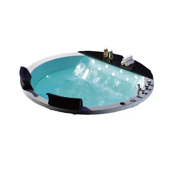 1700 мм Встраиваемая гидромассажная ванна для двух человек Акриловая гидромассажная встроенная гидромассажная ванна для серфинга NS3162A
