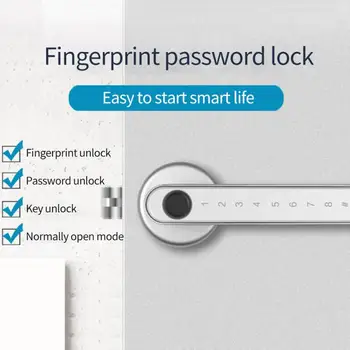 TTlock Smart Fingerprint Password Дверной замок Поддержка замка ручки Bluetooth Поддержка приложения Дистанционное управление Работа со шлюзом TTlock G2