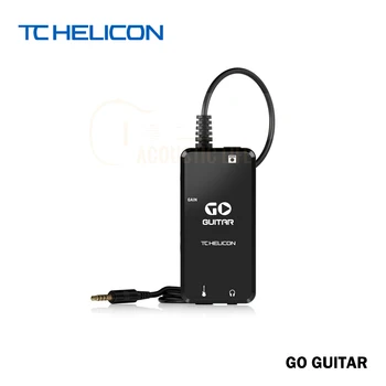 TC-Helicon GO GUITAR Портативный гитарный интерфейс для мобильных устройств Аксессуары для электрогитары и бас-гитары
