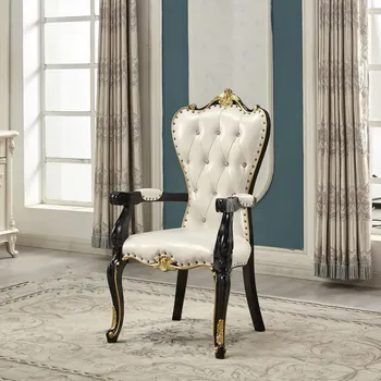 кожаные красивые обеденные стулья скандинавская роскошь дизайнерские стулья для гостиной бесплатная доставка мюблес пара эль хогар домашняя мебель