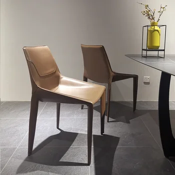 Living Дизайнерские обеденные стулья Nordic Outdoor Водонепроницаемые сверхлегкие обеденные стулья Современная модная мебель для дома Sillas De Comedor