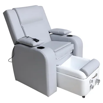современный дизайн массажное педикюрное кресло с массажем спины для салонной мебели педикюрная кровать оптом