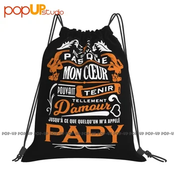 Je Ne Savais Pas Que Mon Coeur Pouvait Tenir Damour Papy Кулиска Сумки Спортивная сумка Складная пляжная сумка