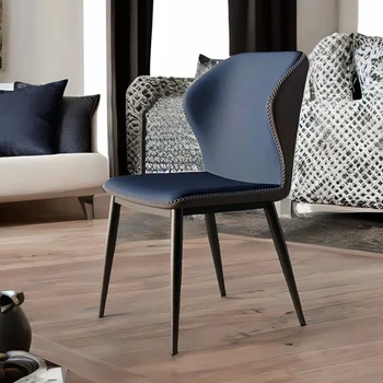 Современный обеденный стул для гостиной Скандинавский дизайнерский офис Роскошный обеденный стул Эргономичная спальня Silla de Escritorio Домашняя мебель