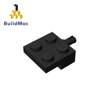 BuildMOC Совместим Собирает частицы 10313-4488 2x2 для строительных блоков Детали DIY электрическое образование
