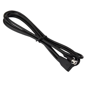  Высокое качество Черный 10-контактный разъем 3,5 мм Jack Разъем Авто USB AUX IN Адаптер Кабель Для BMW E39 E53 BM54 X5 E46