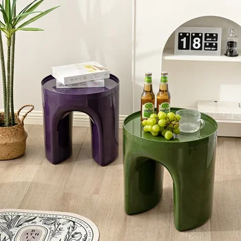 Креативный небольшой журнальный столик, поднос, диван, многофункциональная мебель для табурета для спальни в гостиной