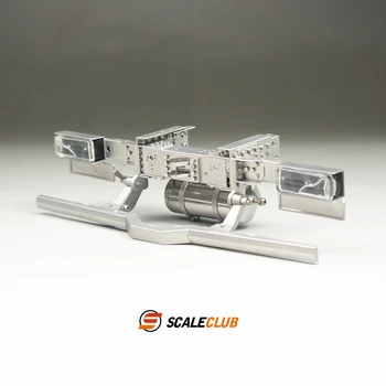 Scaleclub 1/14 Комплект бампера заднего фонаря для Tamiya Lesu Rc Truck Trailer Tipper