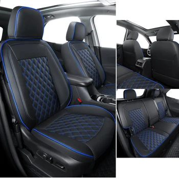 Специальные чехлы на автомобильные сиденья 5 мест Для Chevrolet Equinox 2018 2019 2020 2021 2022 2023 2024 кожаный защитный чехол для подушки сиденья