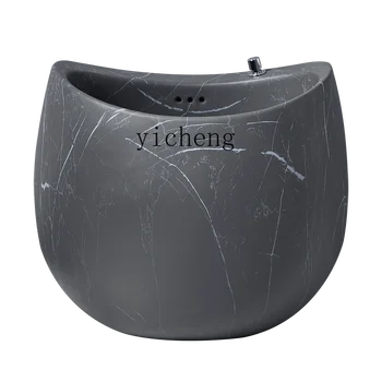XL Каменная плита Узор Керамическая швабра яйцевидной формы Швабра для бассейна Балконная швабра для мытья пола бассейна Раковина
