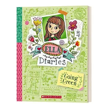 Дневники Милумилу Эллы # 11: Going Green Продвинутые материалы для чтения для подростков и детей Оригинальные книги на английском языке