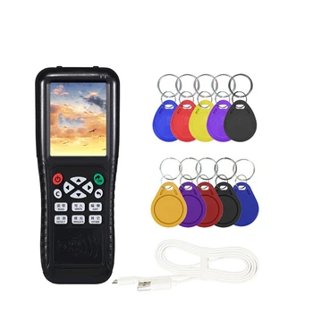 Копировальный аппарат RFID с функцией полного декодирования Смарт-ключ NFC IC ID DUPLICATOR Reader Writer ( Ключ T5577 Ключ UID)