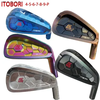 ITOBORI Iron Set Мужской набор полостей для гольфа из углеродистой стали ITOBORI Golf Clubs #4-#P (7 шт.) с головными уборами