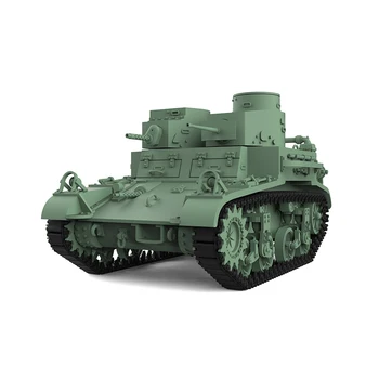 SSMODEL 48502 V1.7 1/48 Набор моделей из смолы, напечатанный на 3D-принтере, США Легкий танк M2A2
