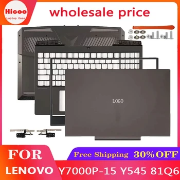 Новый оригинал для ноутбука Lenovo Legion Y7000P Y7000P-15 Y545 81Q6 ЖК-дисплей Крышка задней крышки Передняя панель Подставка для рук Нижний корпус Петли Y545