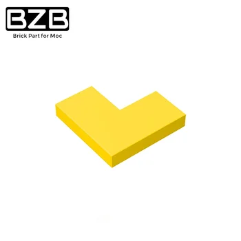 BZB MOC 14719 2x2 Угловая световая панель Строительные блоки Кирпичные детали Детская игра для мозга DIY Развивающие игрушки Лучшие подарки