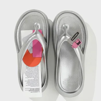 INS Горячая распродажа Chaussures Femme Однотонные шлепанцы 2023 Летняя мода Женские тапочки Slip On Shallow Casaul Zapatillas Mujer