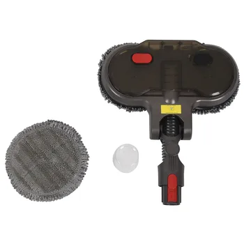 Электрическая головка для влажной сухой уборки для аккумуляторного пылесоса Dyson V7 V8 V10 V11 с подушками для швабры с резервуаром для воды