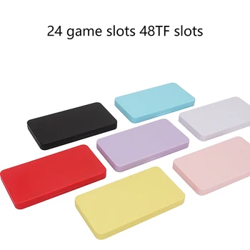 Магнитная жесткая оболочка Силиконовая подкладка Коробка Switch 24 Game Card Чехол для хранения Симпатичный чехол для Switch OLED Аксессуары