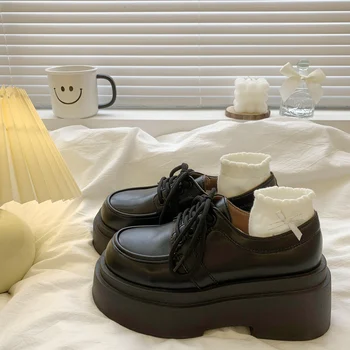 Обувь Бежевые босоножки на каблуке Домашние тапочки Тапочки на платформе Женская зимняя обувь Med Black 2023 Рим Резина Ретро Круглый носок PU B