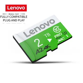 Новая оригинальная SD-карта Lenovo Micro TF 2 ТБ 1 ТБ A2 Карта памяти Высокоскоростная U3 SD-карта 128 ГБ для Nintendo Switch PS4 PS5 Игровой ноутбук