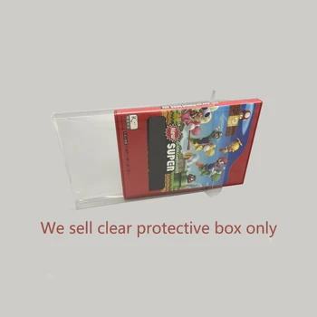 ZUIDID Высококачественная защитная коробка из ПЭТ Для хранения игр Wii Коллекция Дисплей Бокс