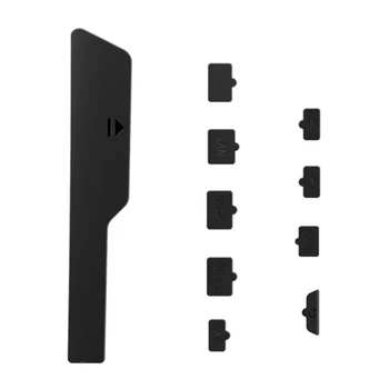 YYDS Резиновый пылезащитный чехол Антипылезащитный чехол LAN Type-C USB-порт Пылезащитный штекер 9 шт.