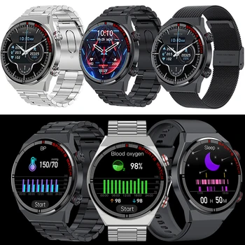 Умные часы для мужчин 2022 TWS Bluetooth Наушники Звонок Музыка Здоровье Монитор Мульти-Циферблат Спорт Фитнес Для BQ 5540L Fast Pro Nokia G10