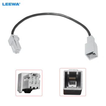 LEEWA Автомобильный аудиовход Провод данных мультимедиа Оригинальный штекер Папа - Женский USB-адаптер для Toyota Camry USB-кабель #CA6895