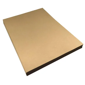 50 листов 21x29 см A4 Пустая крафт-бумага Ретро Писчая бумага Винтажная бумага для писем (Вес 120 г)