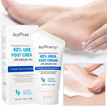 Joypretty Отшелушивающий крем для ног Средство для удаления омертвевшей кожи Крем для пяток Восстановление ног Уход за кожей рук Увлажняющее лечение трещин на ногах M E7B4