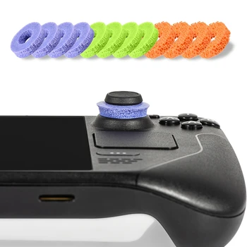 12 штук Защитные кольца джойстика для Steam Deck / / PS5 / PS4 / Switch Игровая консоль Джойстик Детали игровой консоли