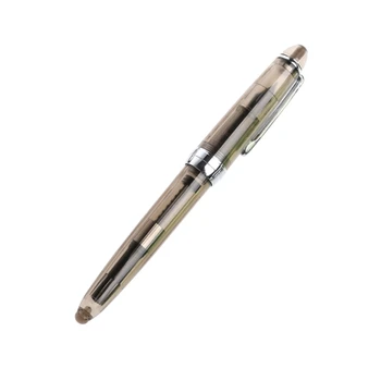 JINHAO 992 Прозрачная перьевая ручка 0,5 мм Канцелярские принадлежности Письменные принадлежности Подарочная прямая поставка